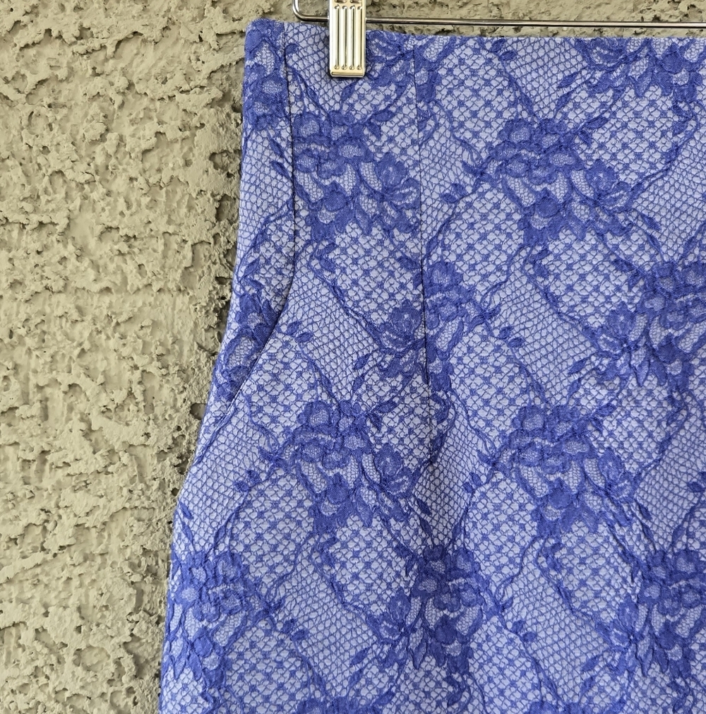 Single Lace High Wasit Pencil Skirt - Picture 2 of 7
